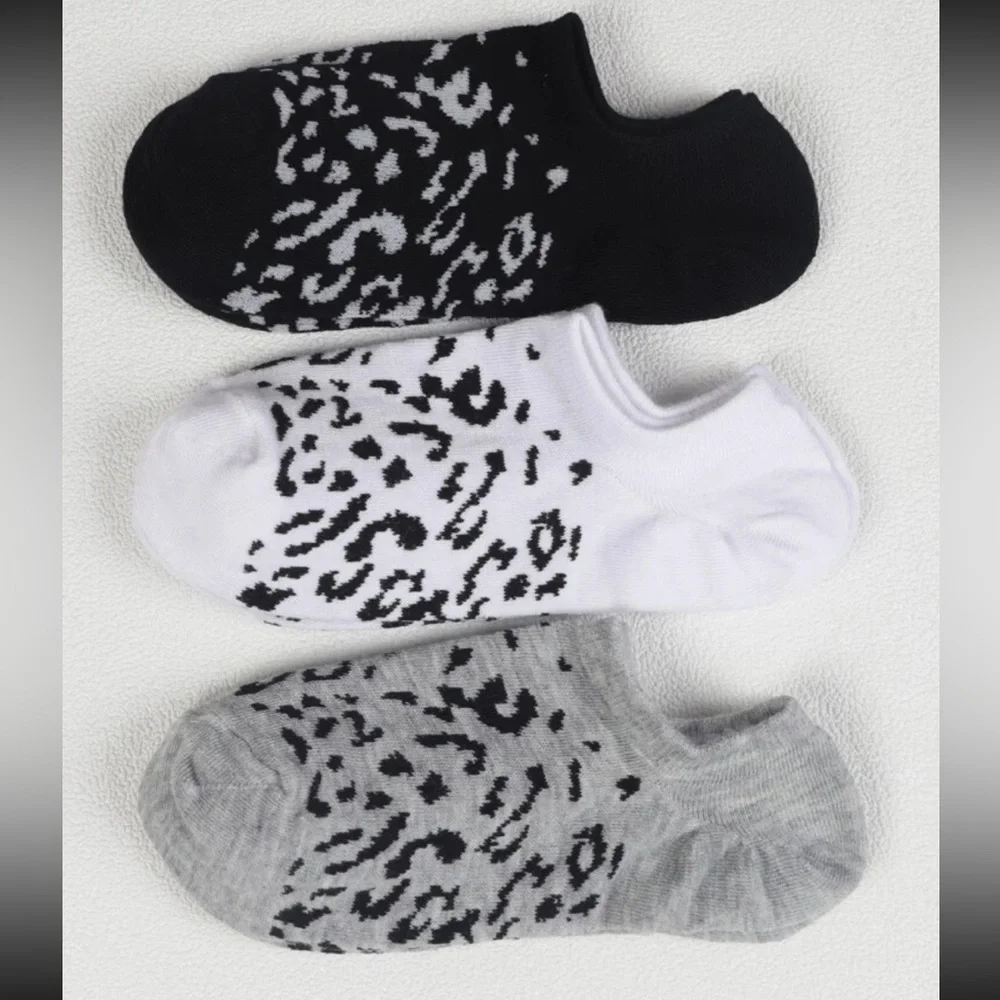 Leopard Print Ankle Sock Set (6 pairs) NEW 🏷️